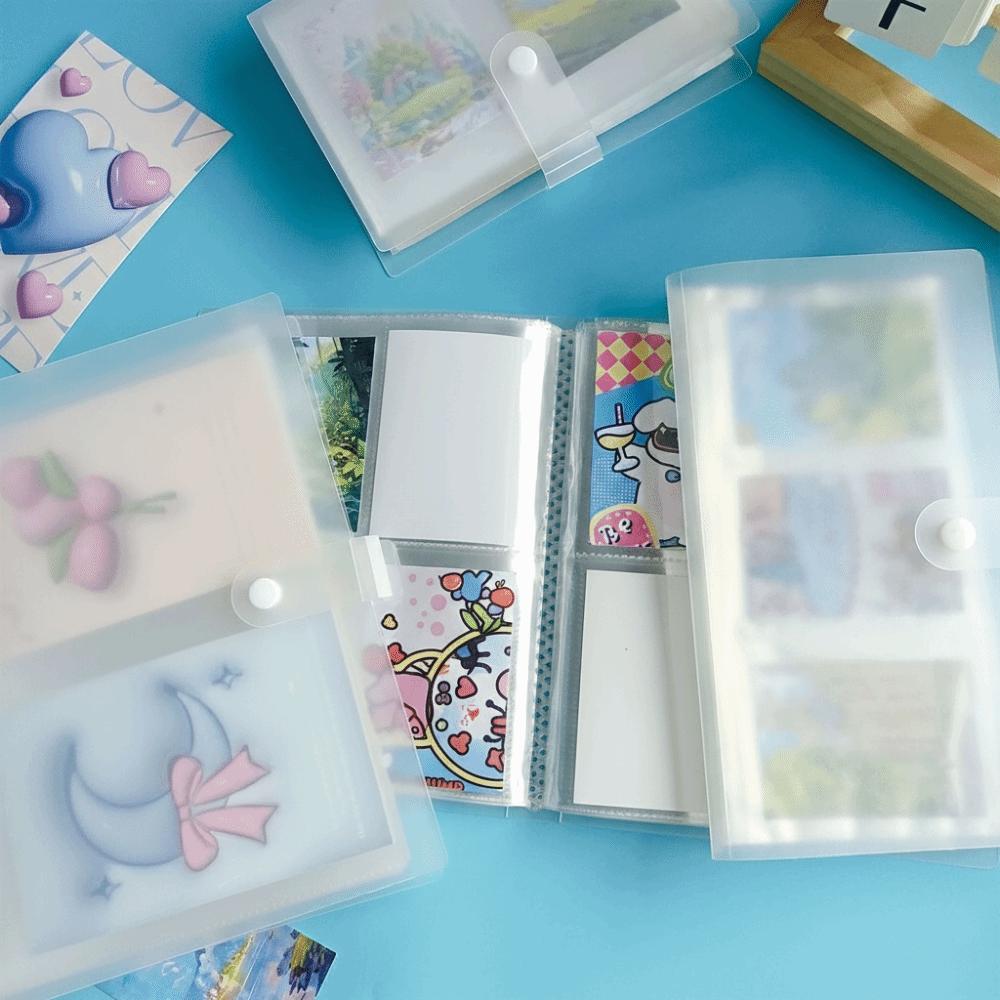 3inch PP Collect Book Multi-pockets Photocard Binder Holder Transparent Photo Album  Gifts