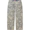 Stars Topstitch Baggy Jean Dirty