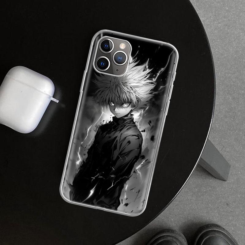 Huner X-Hunters Killua Phone Case Cover for iPhone 11 12 13 Mini 14 15 Plus 16 Pro Max 17 Air 7 8 + SE Art Customized Fundas 11