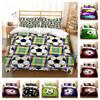 3D Football Printing Duvet Cover Set Bed Children Bedroom Bedding Clothes Home Textiles Pillowcase Polyester Soft Quilt  Cover