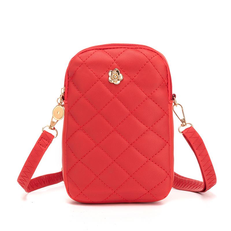 Women's 2025 Korean Style Versatile Crossbody Shoulder Bag - Small Square Summer Design