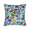 Stardew Valley Pelican Town Map Pillow Cover  Fashion Pillow Case For Living Room Chair Design Pillowcases Gift