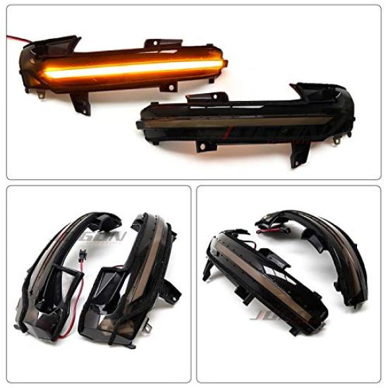 Compatible with Nissan Serena C27 door mirrors with sequential turn signals and late (early models)