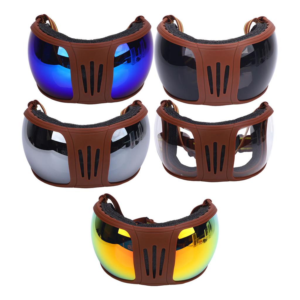 Sports Horse Glasses Multi Layers Sponge Adjustable Straps Stylish Windproof Horse Goggles for Ridin