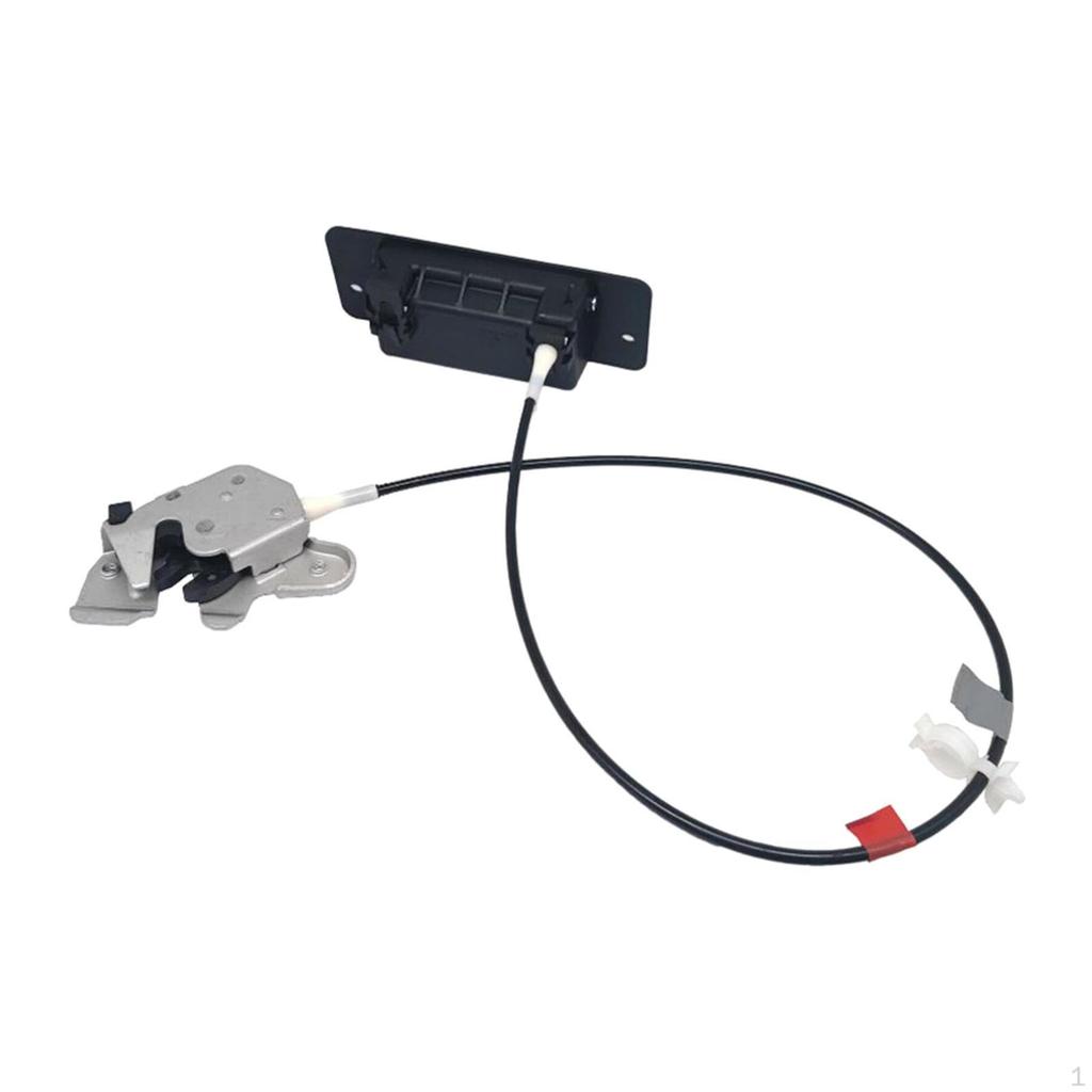 Hinged Rear Door Latch with Handle Fits duty