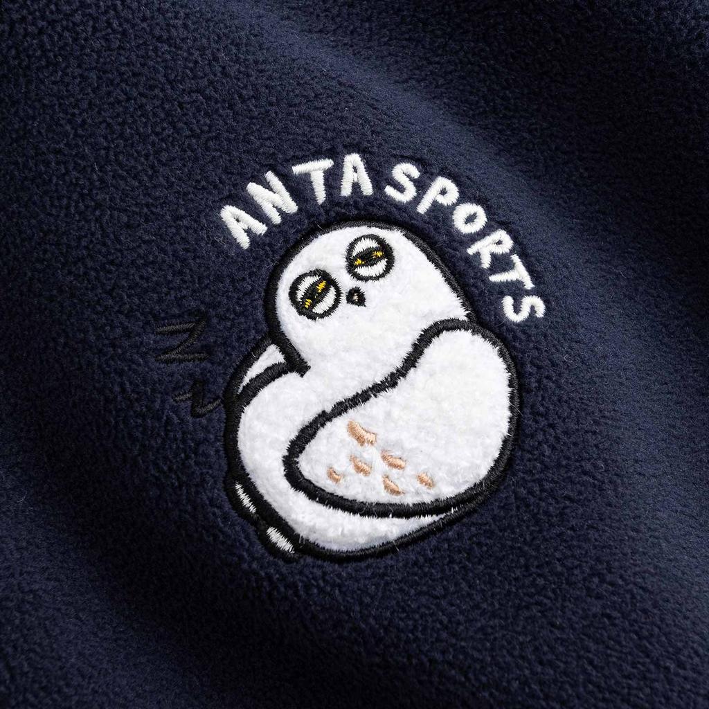 Anta Lifestyle Series Hooded Sweatshirt 2025 Winter T-Shirt Women Tops 962548713-5