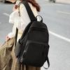 Student Schoolbag Women's Large Capacity Solid Color Backpack Men's Travel Backpack