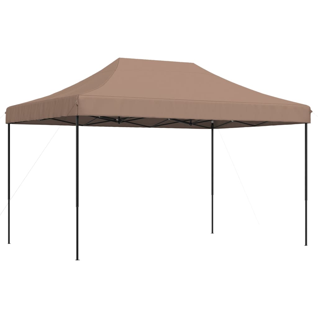 Vidaxl Składany Namiot Imprezowy Typu Pop-Up, Brązowy, 440X292X315 Cm