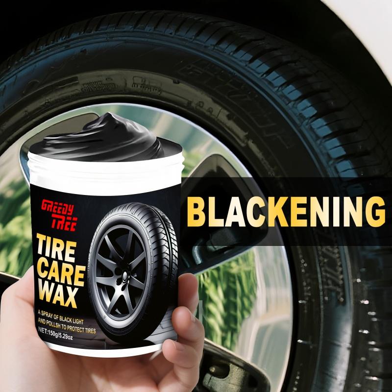 Advanced Tire Shine Wax with UV Protection & Hydrophobic Coating -Prevents Cracking, Anti-Corrosion for All Weather Conditions