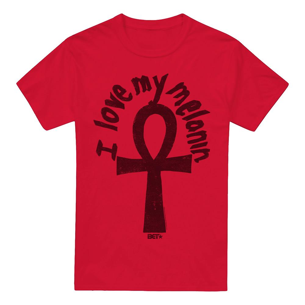 BET Mens I Love My Melanin T-Shirt