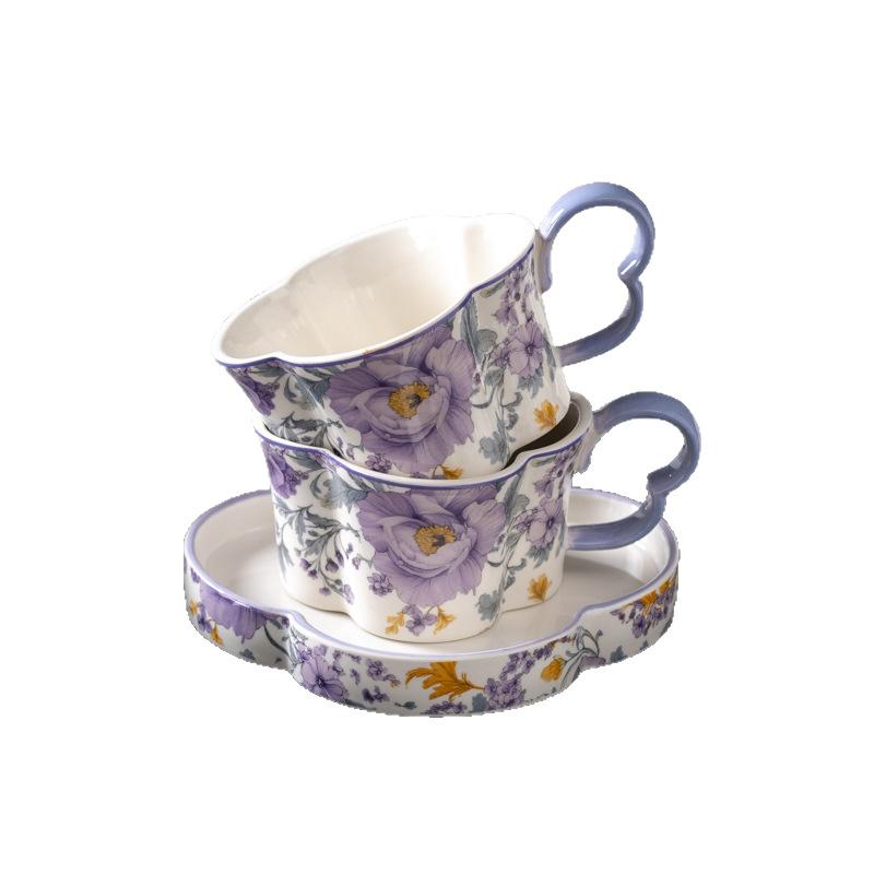 Poetry and Distance "Diana Rose" Birthday Gift Cup for Girlfriend Wedding Engagement Coffee Cup Gift Box