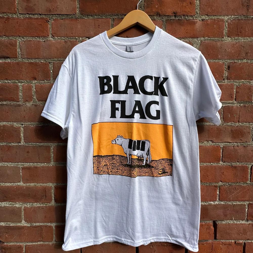 Black Flag  Cow  Shirt Tee Unisex Adult Size S to 5XL EN138 Unisex T-Shirt XXXXL