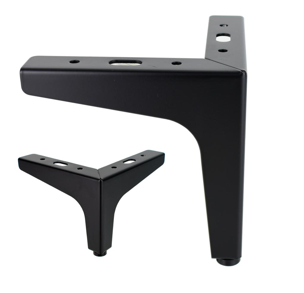 Furniture Leg Foot For Beds, Sofas, Cabinets, Matte Black Hxxx Strong Sl027A Furniture Leg Anchor For Beds, Sofas, Cabinets, Black 12 Strong Loft