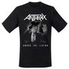 Anthrax Men Among the Living Short Sleeve T-Shirt, Black, Small