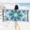 Summer Beach Towel Adult Absorbent Beach Towel Boho Geometric Pattern Quick Dry Bath Towel Travel Picnic Yoga Blanket Women Gift