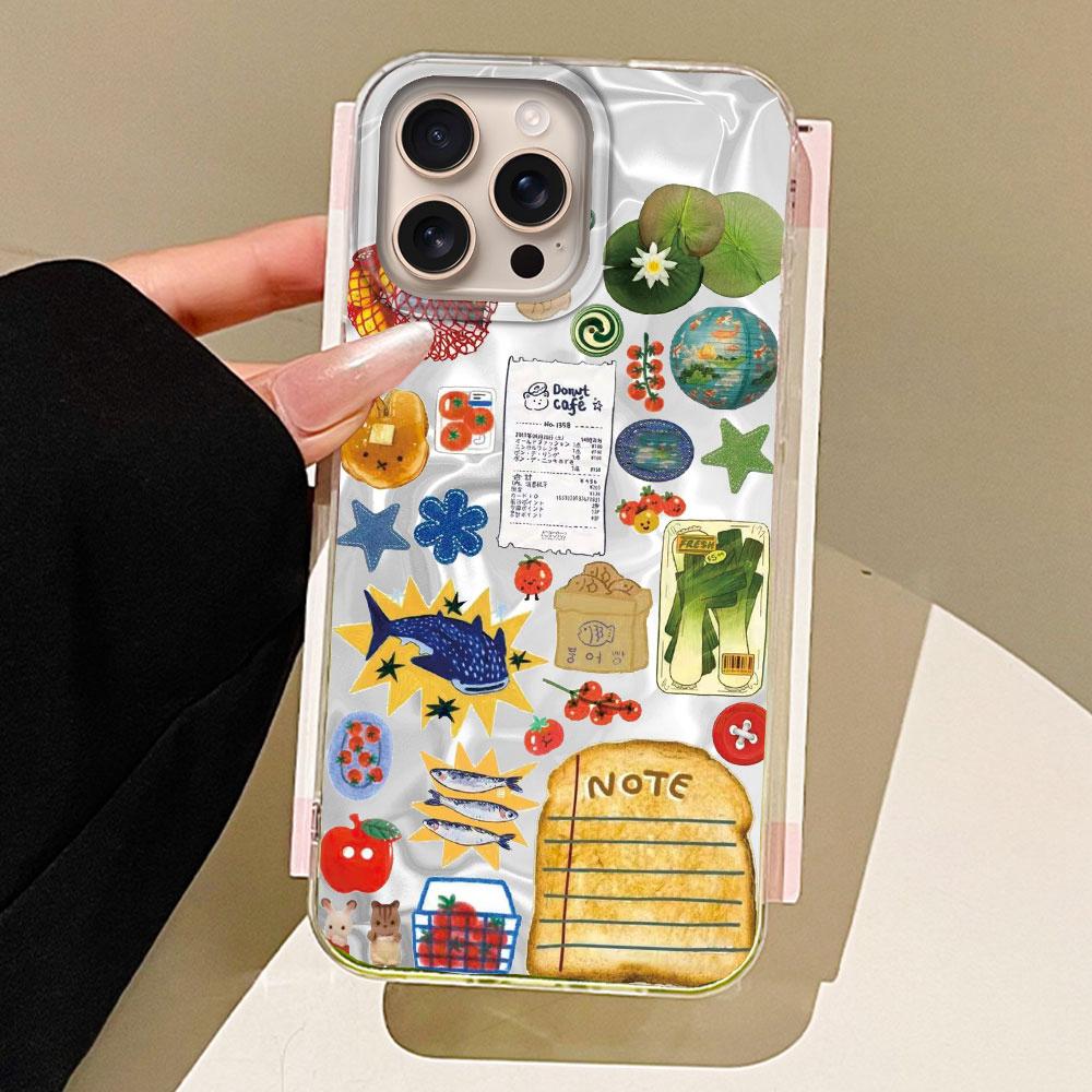 

Seaside Scenery Wine Lemon Girls Women Phone Case for iphone 16 15 14 7 8 Plus 13 11 12 Pro Max X XS XR SE 2022 2020 16e Cover iphone 7 or 8 білий