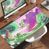 Gaming Pads HD Anime Large Desk Mat Ditto XXL Gamer Mouse Pad Pokémon Keyboard Extended Mousepad Office PC Desks Accessories Rug