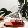 Decanter per Vino Rosso Creativo Stile Tumbler Rotante 33.8(fl.oz) - Caraffa per Vino Rosso in Cristallo Senza Piombo Soffiato a Mano Regalo per Vino