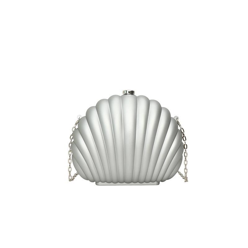 Fashion Personality Creative Acrylic Scallop Women's Dinner Bag New Exquisite and Cute One Shoulder Crossbody Bag