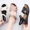 Influencer Women's Summer Wedge Sandals - Open Toe, Breathable, Elegant Fairy Style