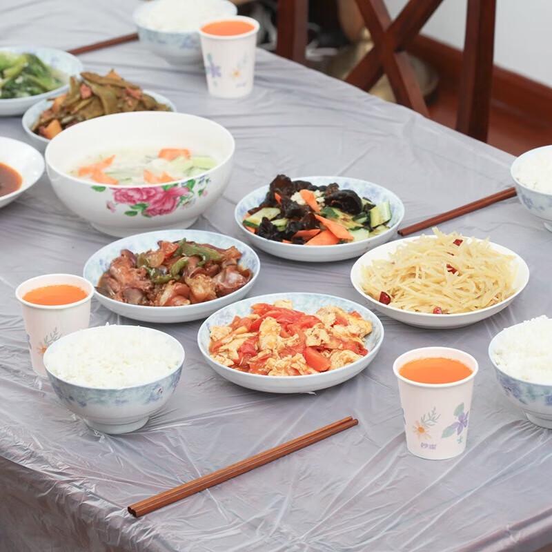 MIAOJIE Disposable Plastic Tablecloth