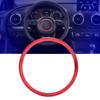 Car Steering Wheel Ring Trim, Exquisite and Unique Aluminum Alloy Steering Wheel Cover Trim