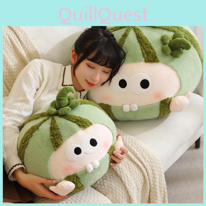 Plush Watermelon Cartoon Toy Anthropomorphic Stuffed Fruit Birthday Gift