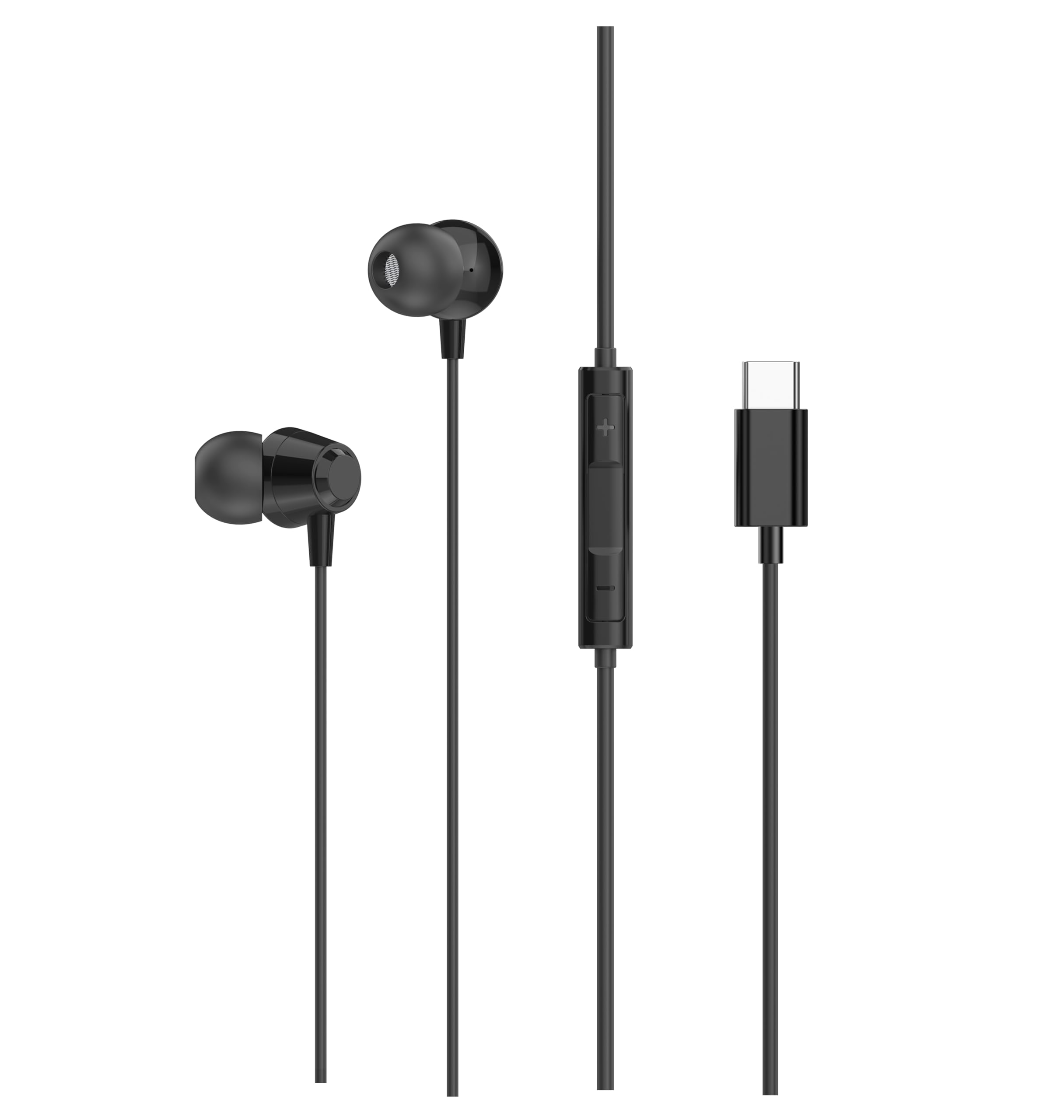 

Навушники NAGAOKA TYPE-C з ЦАП NTYPEC01 (Чорний)