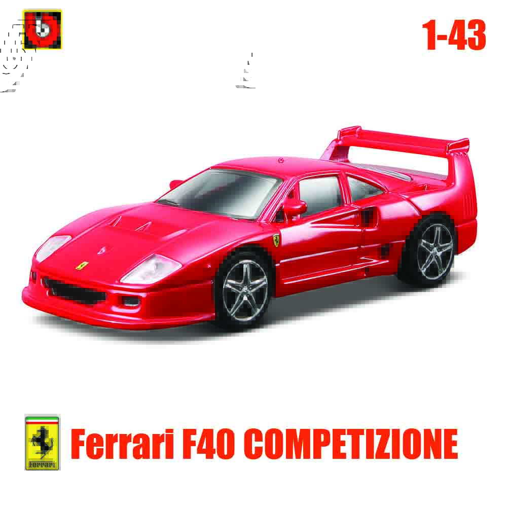 Bburago 1:43 Styles multiples Collection Ferrari Purosangue MONZA SP2 ROMA 250 Rossa 458 488 GTB F40 ENZO Jouet Modèle de voiture moulé sous pression
