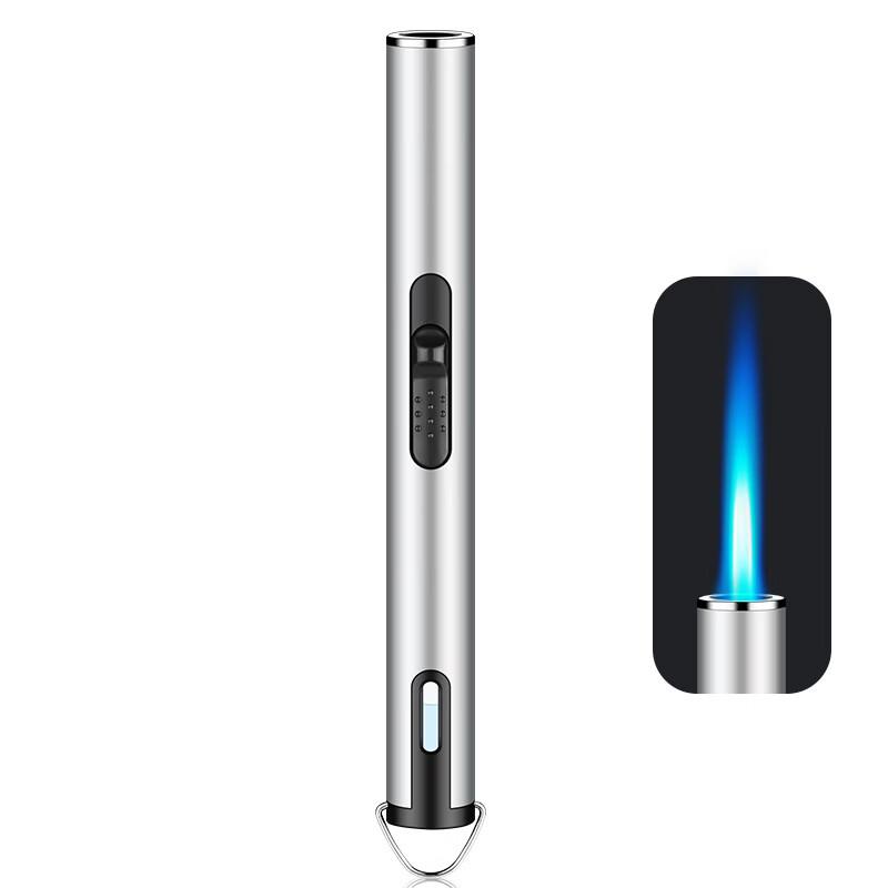 ZISIZ Длинная синяя струйная зажигалка