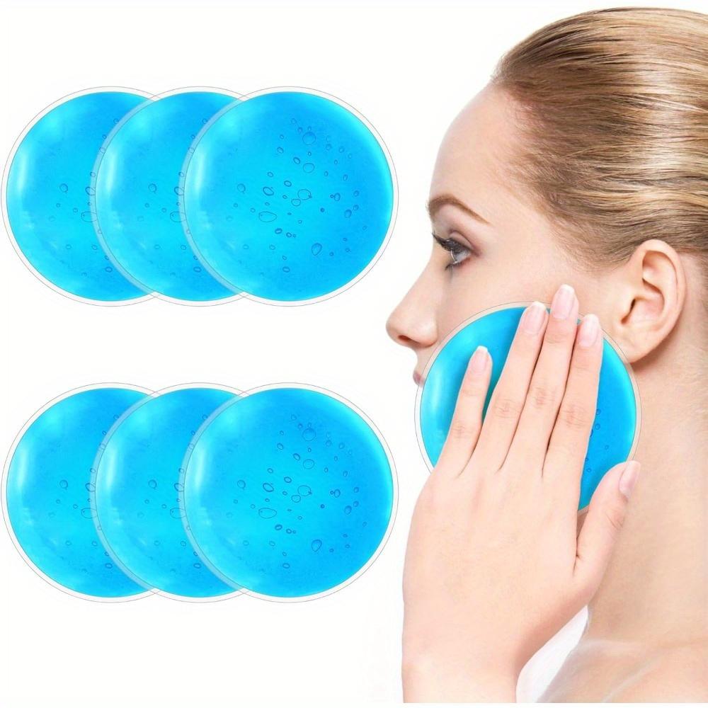 10pcs Reusable Round Gel Ice Packs - Suitable for Eye Care, Hot and Cold Compress Function, Perfect for Relaxing and Refreshing
