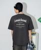LEMAIN SECOND Back Point Atelier Oversized Short Sleeve T-Shirt [Pigment]