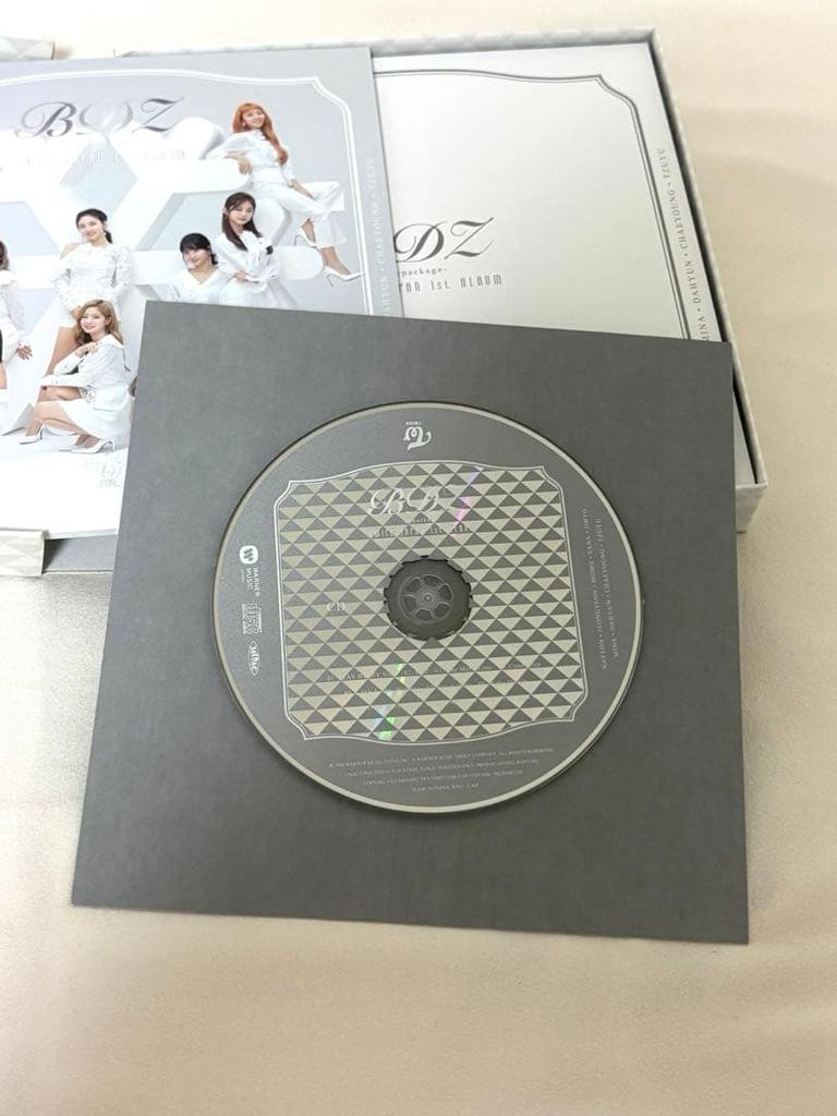 [USED] Excellent condition, trading card included, BDZ-Repackage- TWICE 1st ALBUM