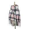 New Atmosphere Scarf Versatile Warm Autumn and Winter Scarf Women's Thickened Shawl Maillard Color