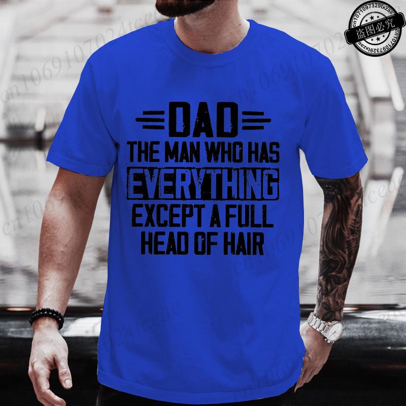 Men Funny Dad T Shirt T-Shirts Clothing Casual Short Sleeve Graphic Printed Tees Fashion Hip Hop Streetwear Father Gift Tops