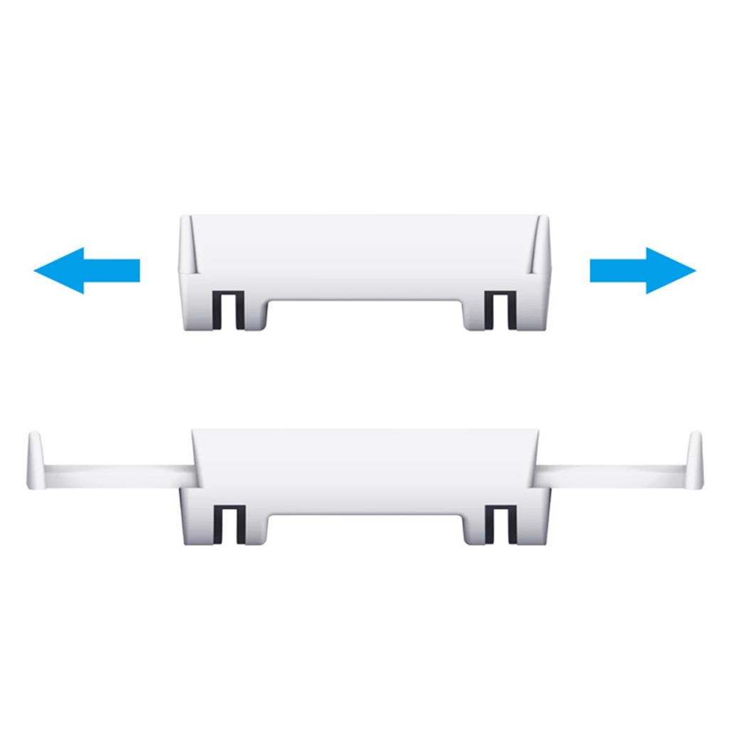 Hanging Bracket Stable Retractable Dual Hooks Headset Hook Holder Storage Rack for PS5 Game Console