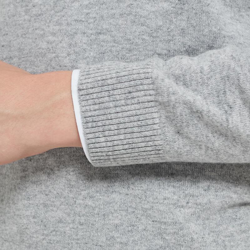 Hengyuanxiang Men's V-Neck Cashmere Sweater