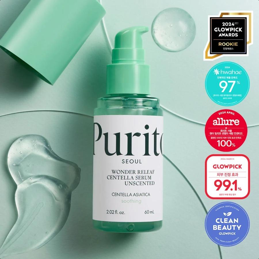 Purito Seoul Wonder Releaf Centella Serum Unscented 60ml Serum Unscented 60ml
