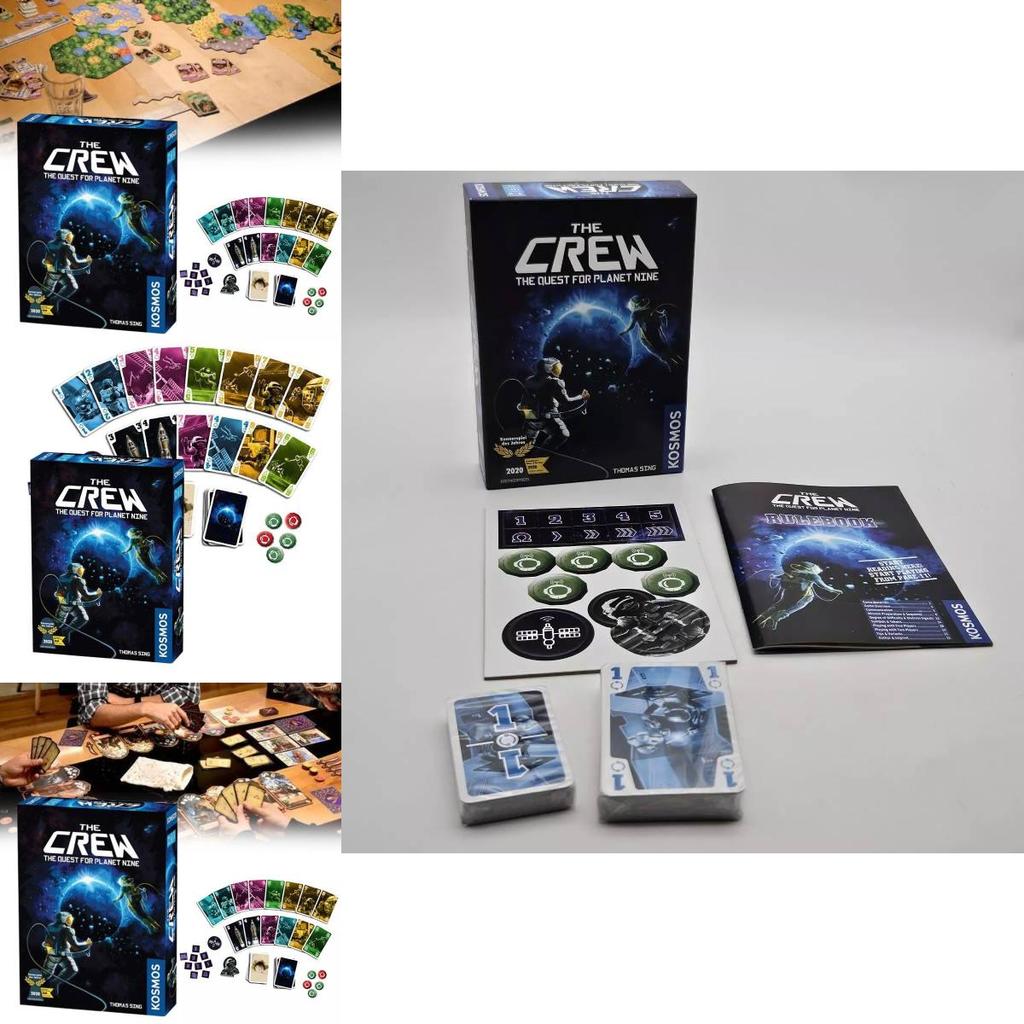 The Crew Quest For Planet Nine Kolorowa Strategiczna Gra Karciana Na Rodzinne Spotkania