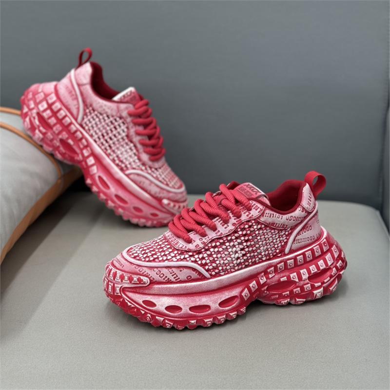 Новая комфортная обувь, спортивная обувь, дышащая комфортная обувь bm 38 красный