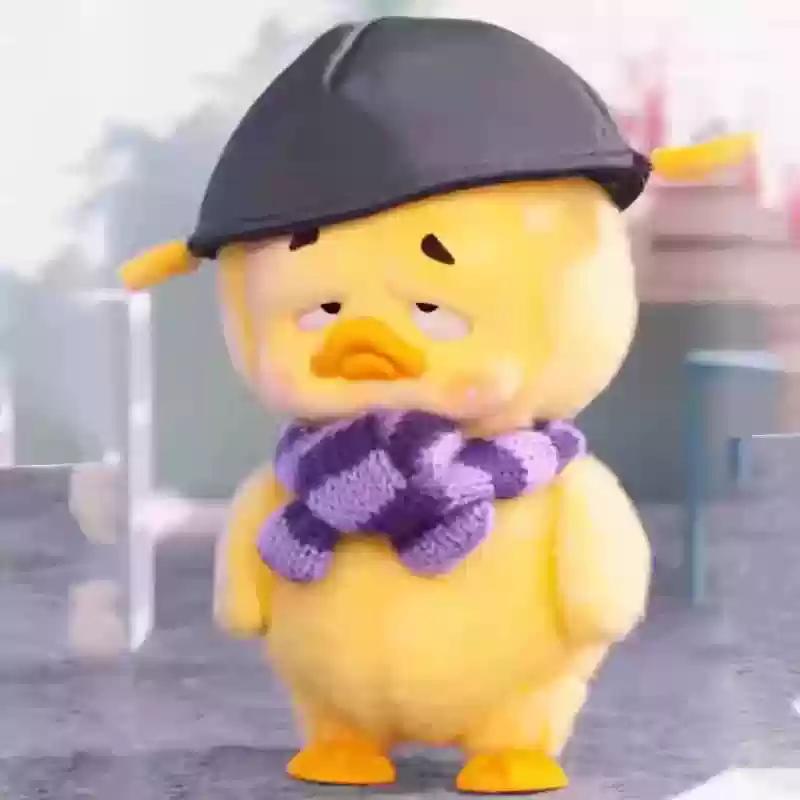2024 Upsetduck Cute Duck Series Plush Doll Toys Kawaii Action Figure Model Dolls Toys Surprise Gifts Girl