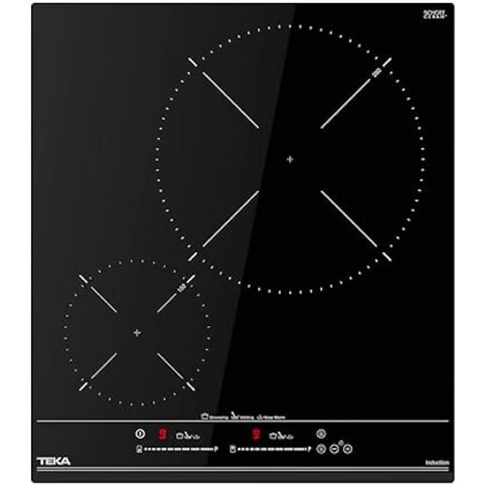 Plaque induction TEKA IZC 42400 MSP - Contrôle tactile MultiSlider - 2 zones de cuisson - Noir