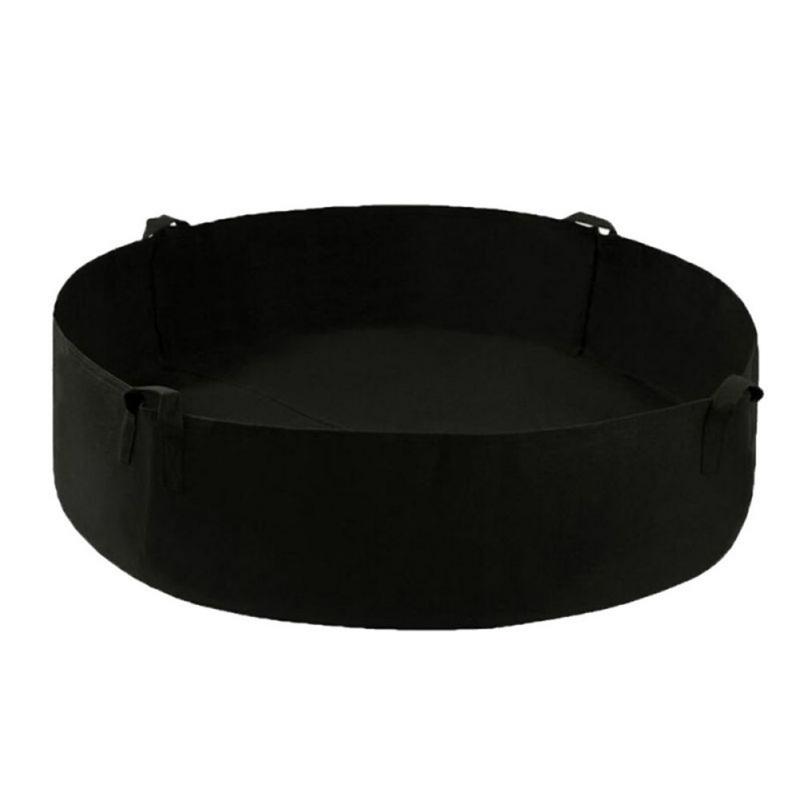 

Фетровый круглый садовый горшок для цветов, мешок для посева растений, детский горшок 70*30cm