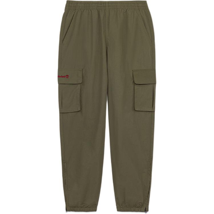 

Timberland Water-Resistant Stylish Versatile Comfortable Work Pants Unisex Pants Army-Green A6FEZ-A58 M