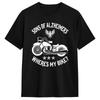 SONS of Alzheimer Wheres My Bike T Shirt Summer  Cotton TShirts For Unisex Trending Casual Tshirt Short Sleeves Streetwear Clothes