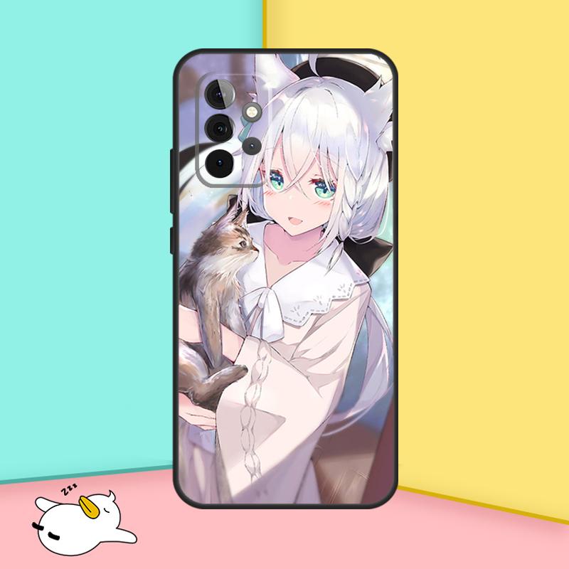 Shirakami Fubuki Hololive Case For Samsung Galaxy A15 A55 A35 A52 A32 A12 A16 A26 A36 A56 A53 A33 A13 A14 A34 A54 A17