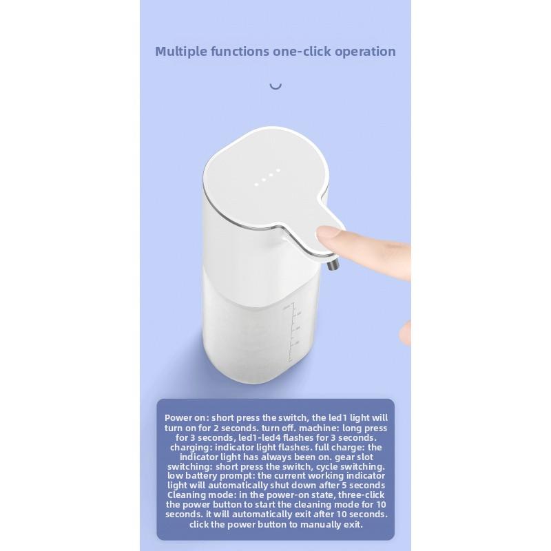 New P9 Automatic Sensor Soap Dispenser Smart Foam Machine Hand Washing Alcohol Spray Disinfectant Wall-Mounted