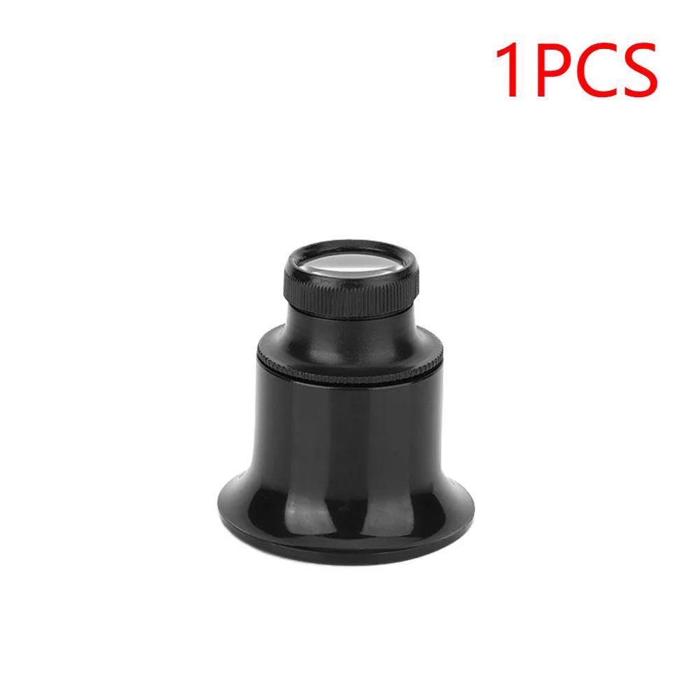 1-10PCS 20X Jeweler Watch Magnifier Tool Portable Monocular Magnifying Glass Loupe Lens for Eye Magnifier Len Watchmakers