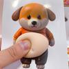 3D Soft Cute Dog Belly Sticker Mochi Squeeze Toys Slow Rebound Stress Relief Toy Relieve Stress for Friends