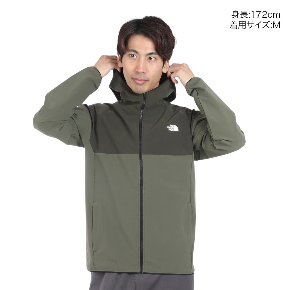 North Apex Flex Hoody Water Repellent Windproof Lightweight New Taupe Dark Taupe M [The Face] Men's [FW23] Green/New